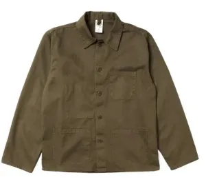 ID24561 Nudie Olive Buddy Chore Jacket