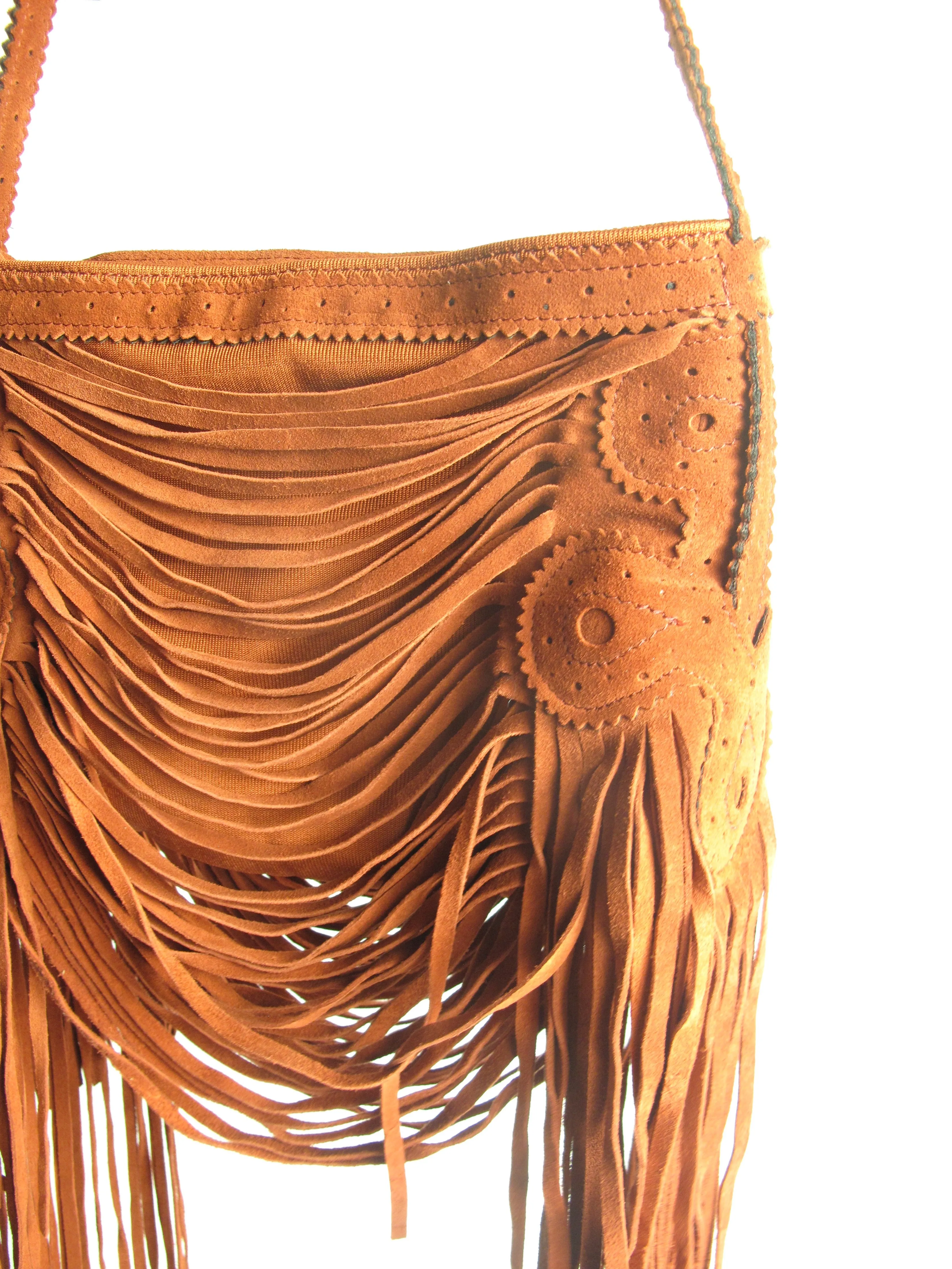 JEAN PAUL GAULTIER Fringe Shoulder Bag