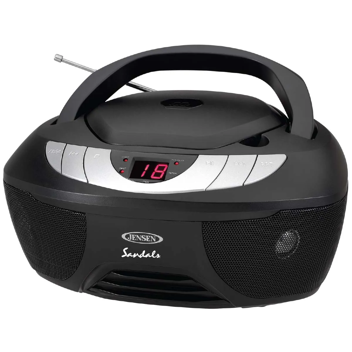 Jensen Audio Portable Stereo CD Player with AM/FM Stereo Radio