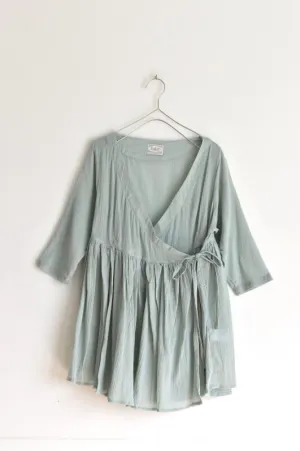 「khakito」rabari top -mint- (women)