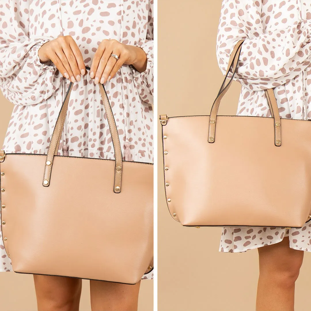 Legendary Love Beige Brown Purse