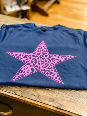 Leopard Star Tee