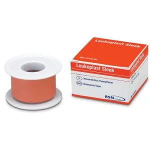 Leukoplast Sleek Waterproof Adhesive Surgical Tape 5cm x 5m x 6