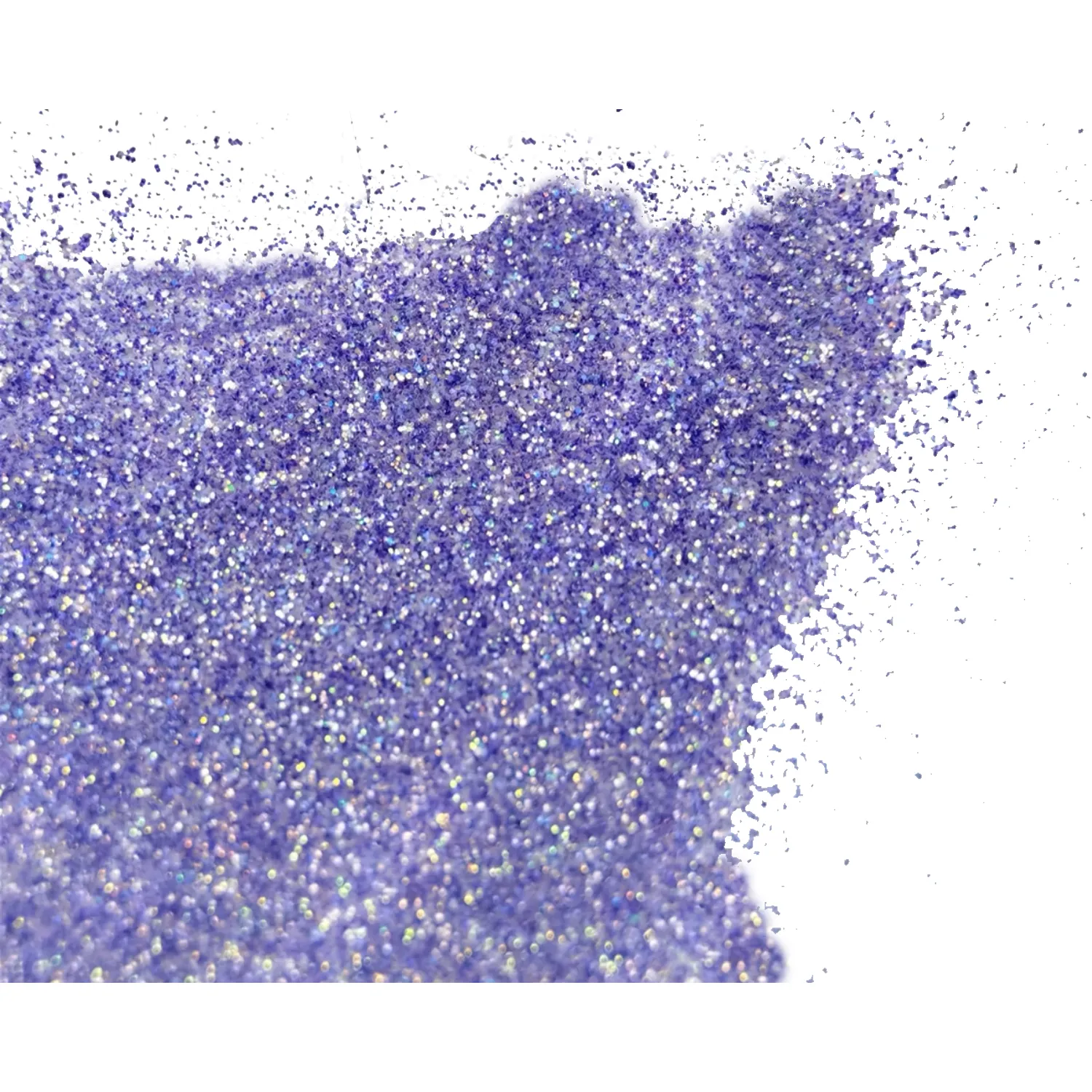 Lilac Flowers Purple Fine Glitter