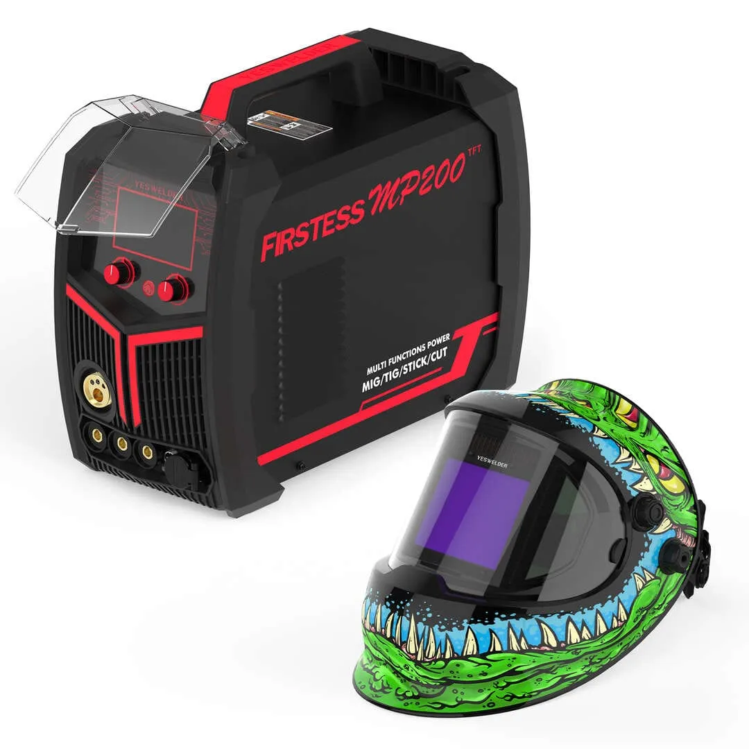 LYG-Q800D-ME Aggressor Q800D Customize Graphic Auto-Darkening Welding Helmet