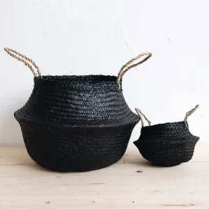 Mama & Mini Belly Basket Set - Black