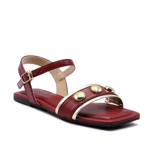 Maroon Casual Sandal K00G30010