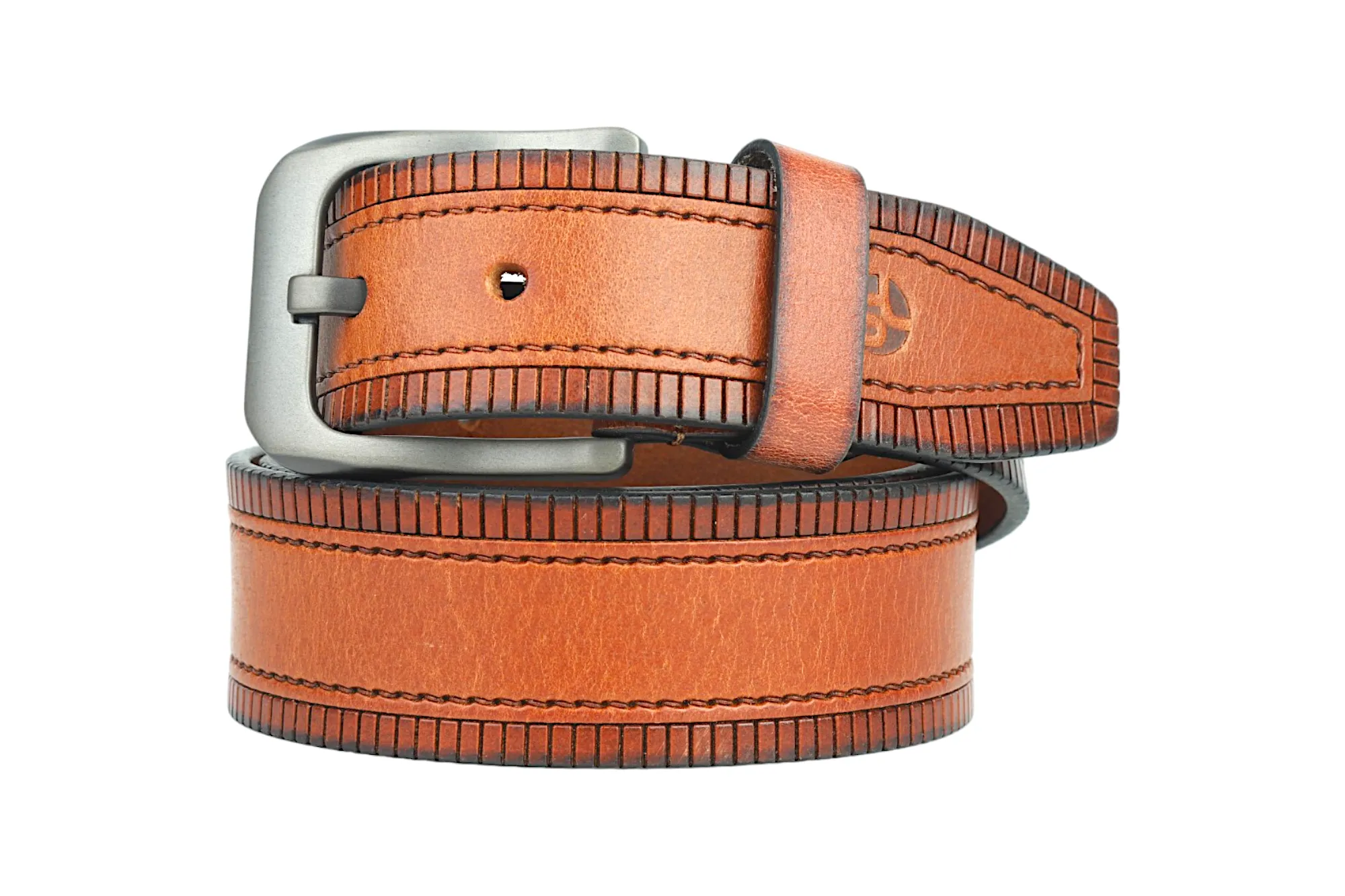 Mens Leather Casual Belt 90809