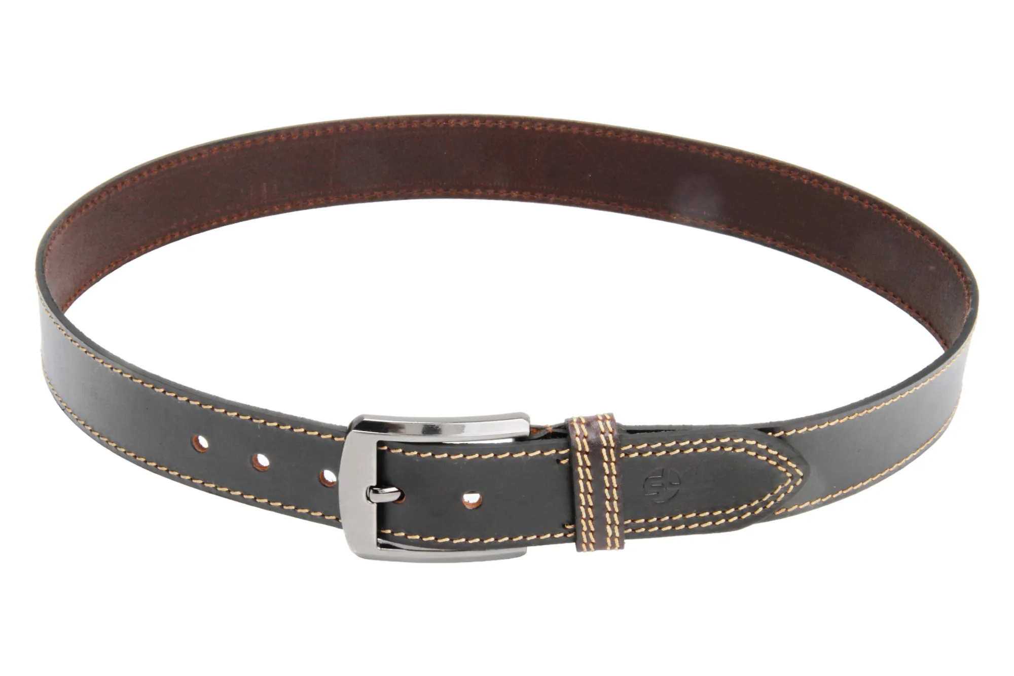 MENS LEATHER CASUAL BELT 996426