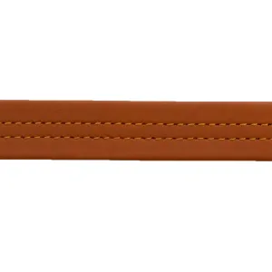 Mid-Stitch Purse Strap 3/4  #630  Sanddle Tan Double - Fold (#27614) -1YD