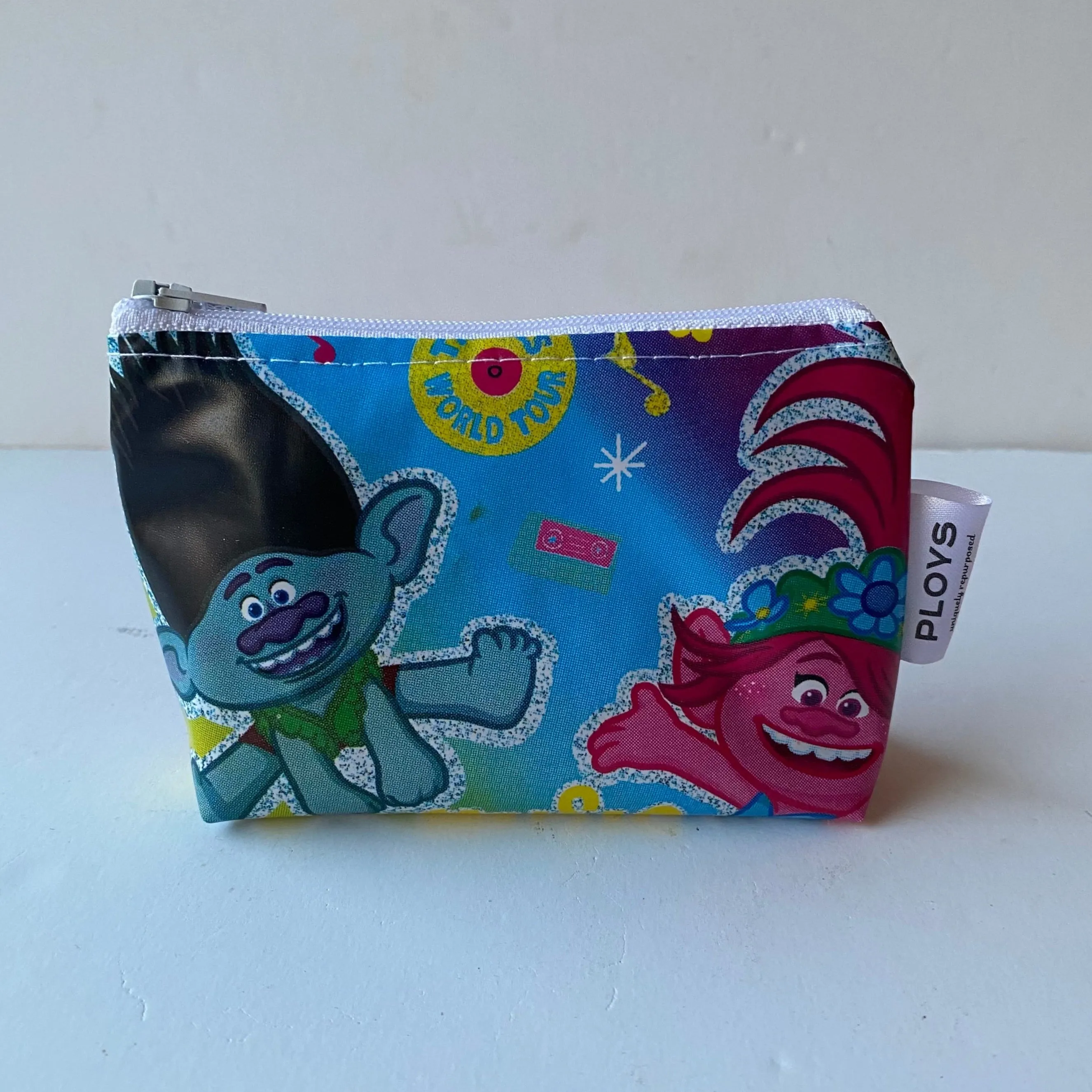 Mini Cosmetics or Coin Purse - recycled inflatables - variety of colours