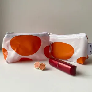 Mini Cosmetics or Coin Purse - recycled inflatables - variety of colours