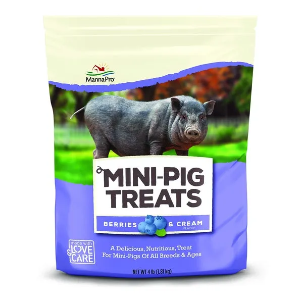 Mini Pig Treats Berries & Cream 4 lb