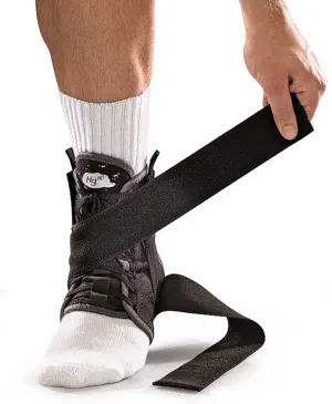 Mueller Hg80 Ankle Brace with Straps- Black