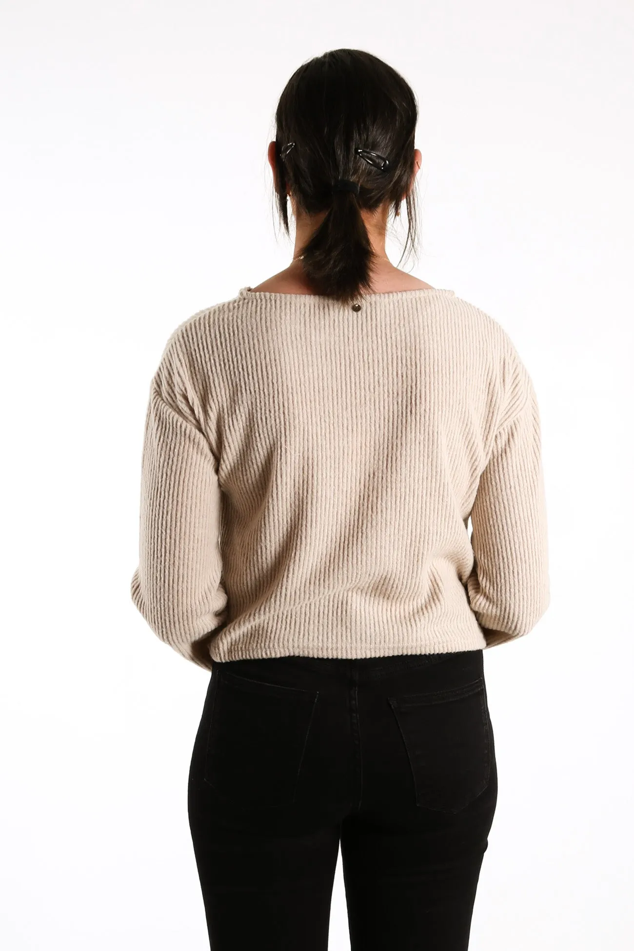 My Way Long Sleeve Top Light Fennel