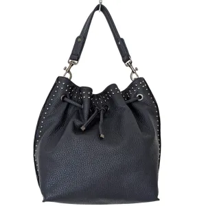 Neiman Marcus Leather Bucket Bag