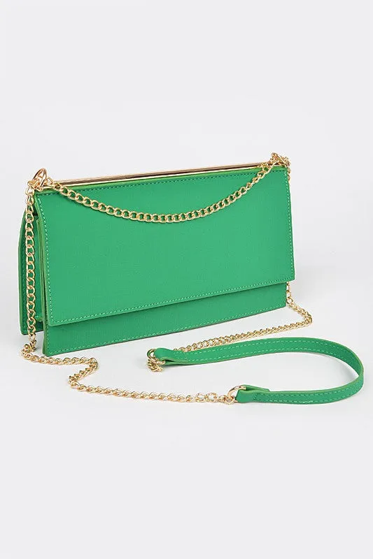 Nylon Flap Shoulder Bag