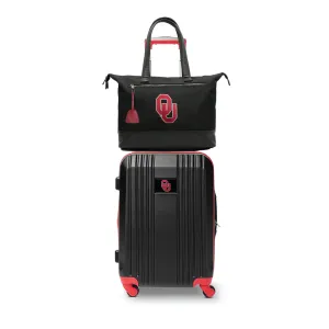 Oklahoma Sooners Premium Laptop Tote Bag and Luggage Set