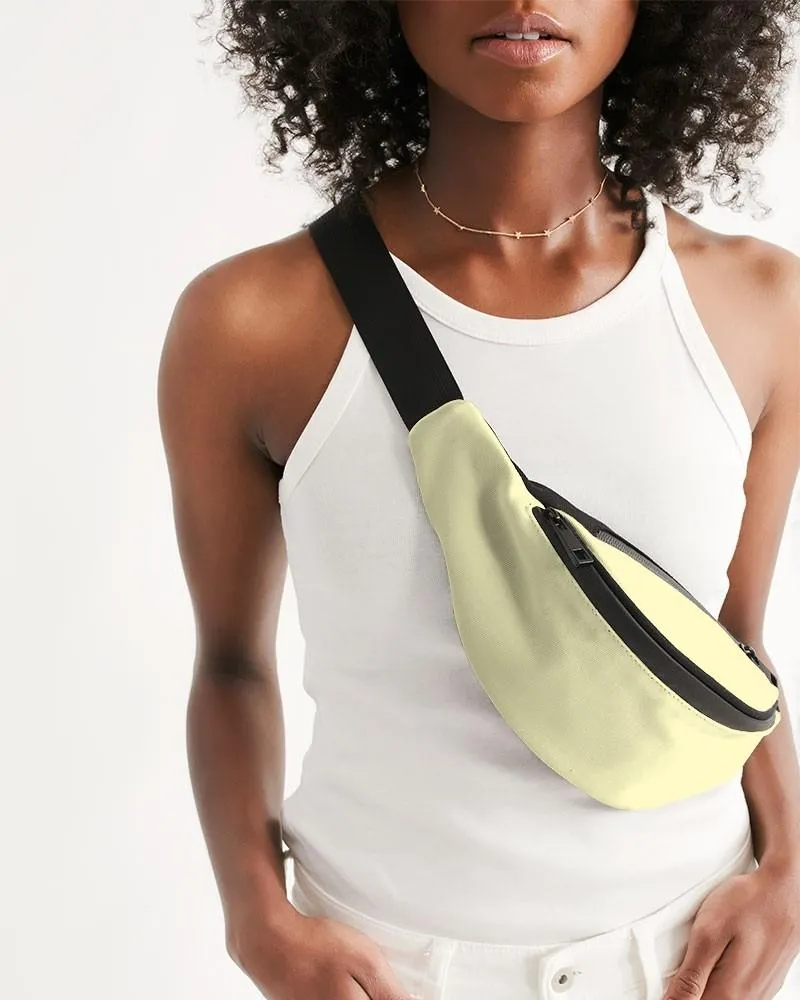 Pale Pastel Yellow Belt Bag | Bright Pale Pastel Yellow | C0M0Y30K0