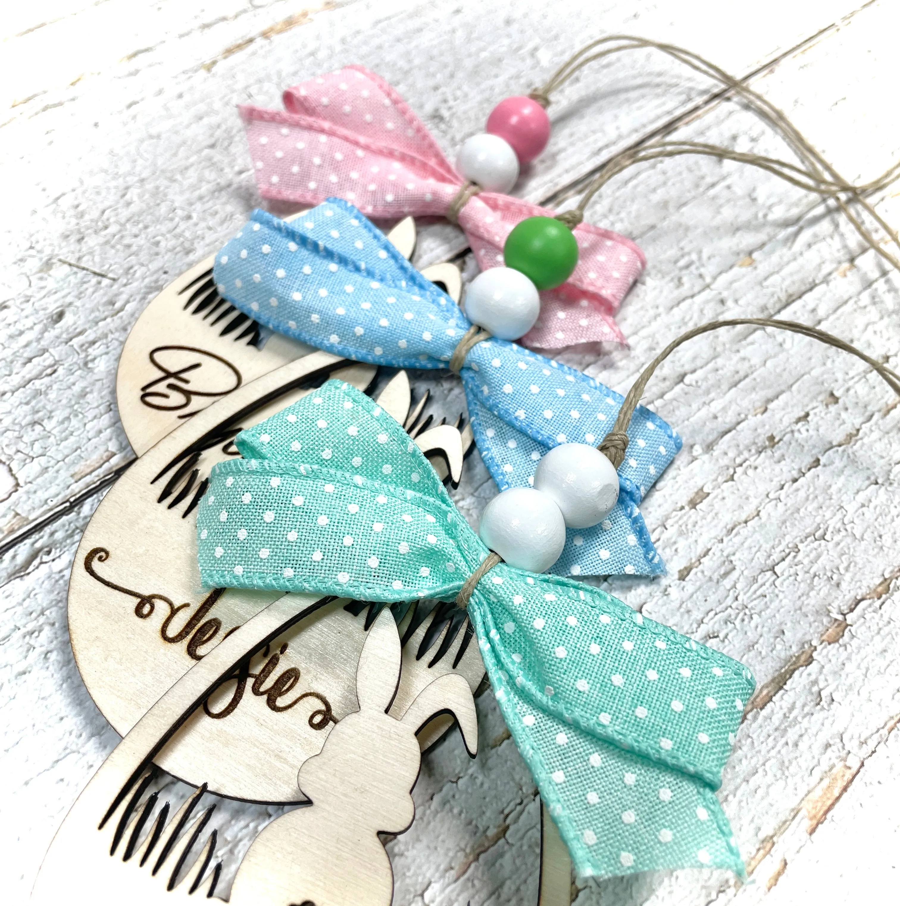 Personalized Easter Basket Tag