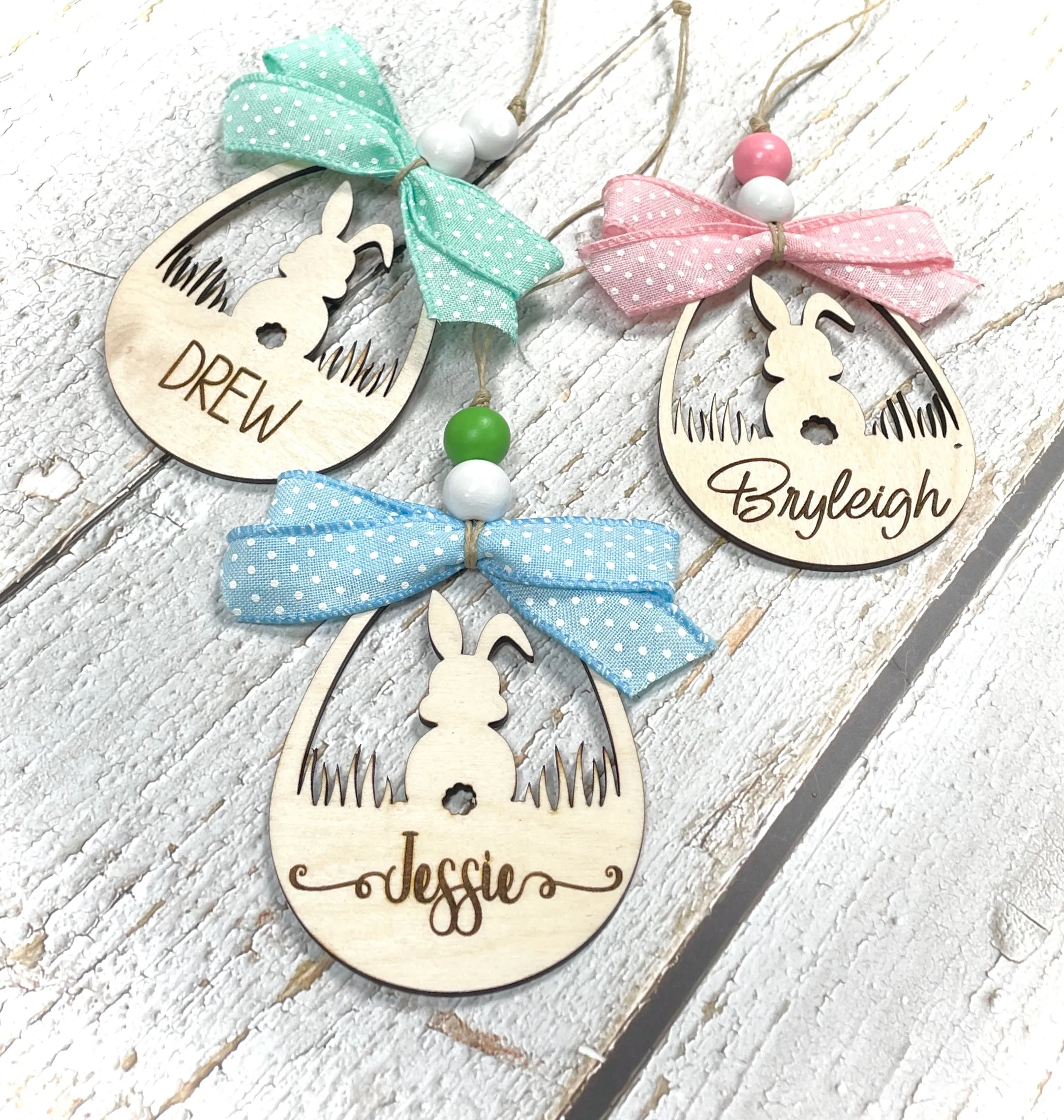 Personalized Easter Basket Tag