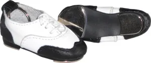 Pillows for Pointe - Mini Spectator Tap Shoe (MST) - Black & White