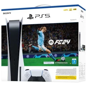 PlayStation 5 CD Edition Console   FC24 Voucher Bundle-DUDG