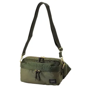 porter by yoshida force 2 way waist bag (olive)