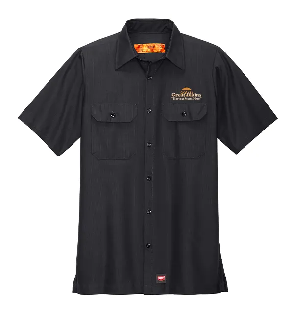 Red Kap® Short Sleeve Solid Ripstop Shirt