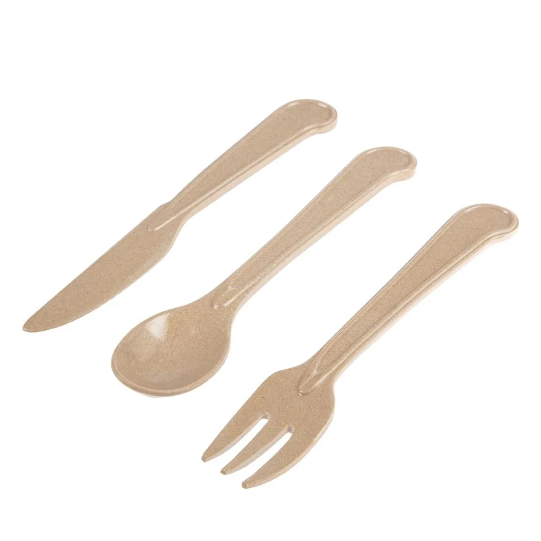 Reusable Rice Husk Cutlery Set