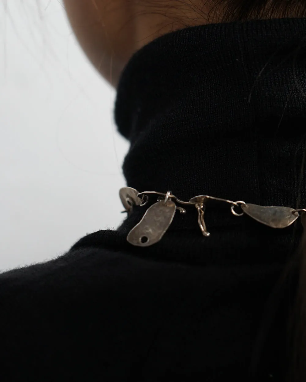 Silver Choker Necklace