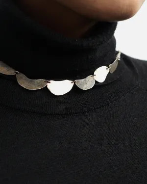 Silver Choker Necklace