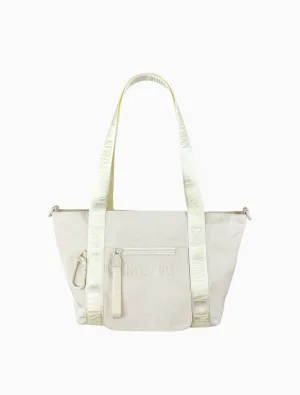 Skutty Flap Small Tote - Blanc