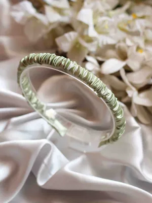 Sleek Crinkled Headband