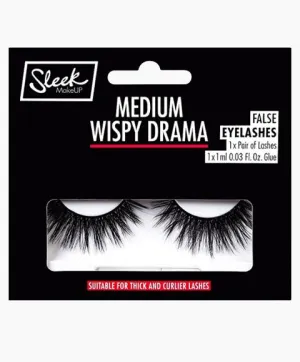 Sleek Make Up Sleek Medium Wispy Drama False Eyelashes