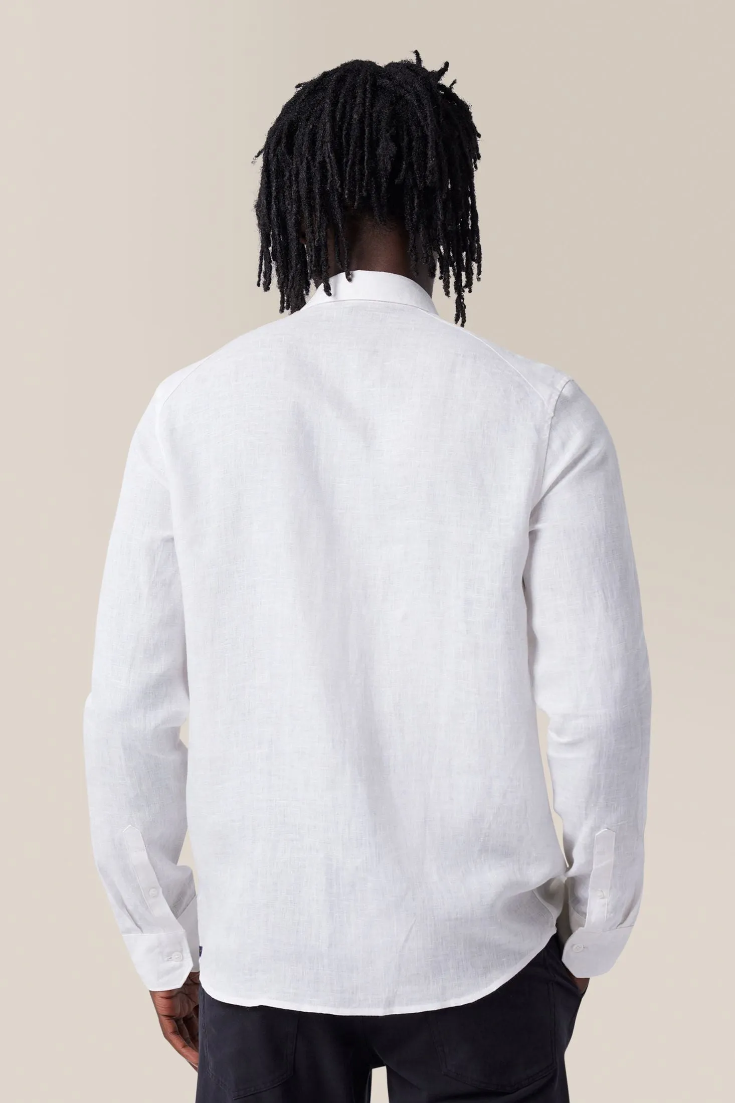 Sleek Shirt | Linen Chambray