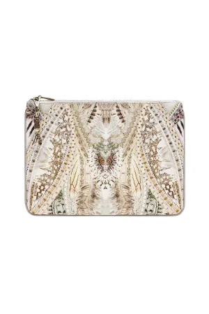 Small Canvas Clutch- Daintree Darling