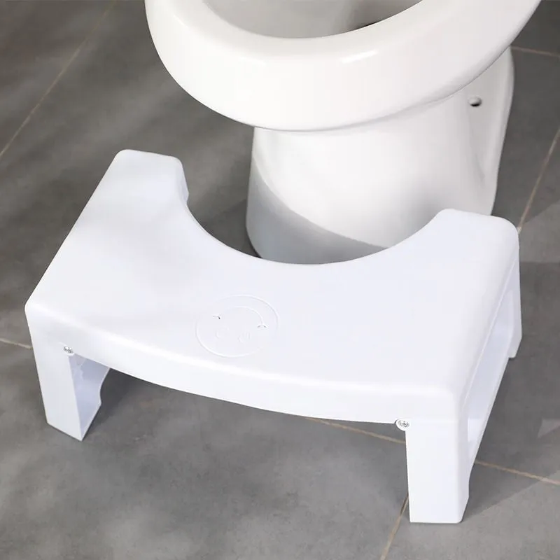 Squatting Foot Stool Foldable Portable Toilet Stool with Motion Sensor