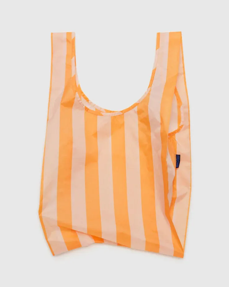 Standard Baggu - Tangerine Wide Stripe