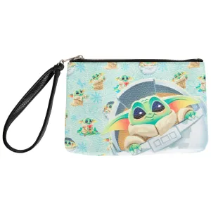 Star Wars The Child Grogu All Over Print Purse Wallet Wristlet