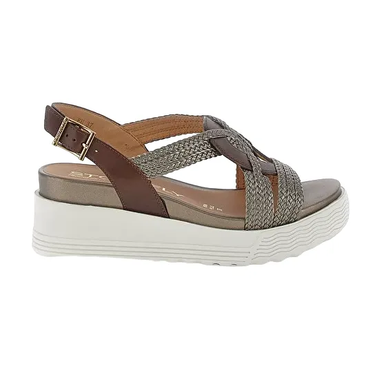 Stonefly sandalo casual da donna Parky 24 220895 CGZ marrone-castagno