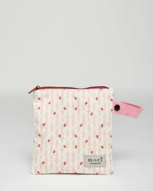 Strawberries Flowers Pack'N'Go Washable Pouch