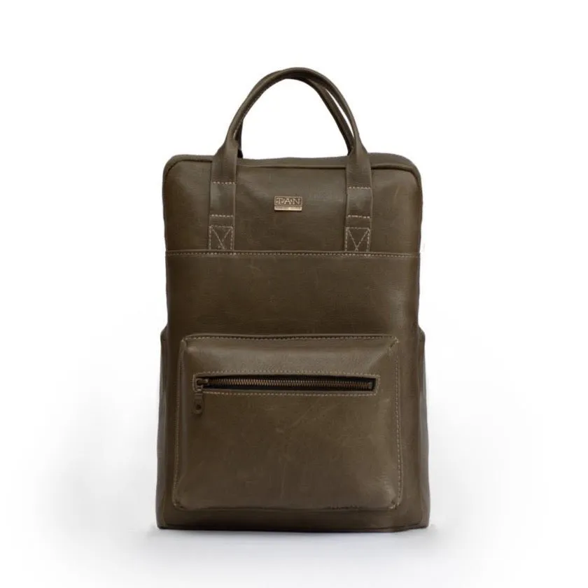 Tan Leather Goods - Charlie Backpack | Olive