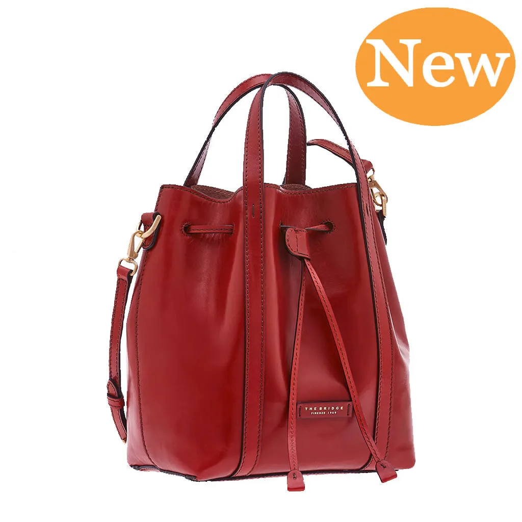 The Bridge Bucket Bag - Style: 04200001 - Red