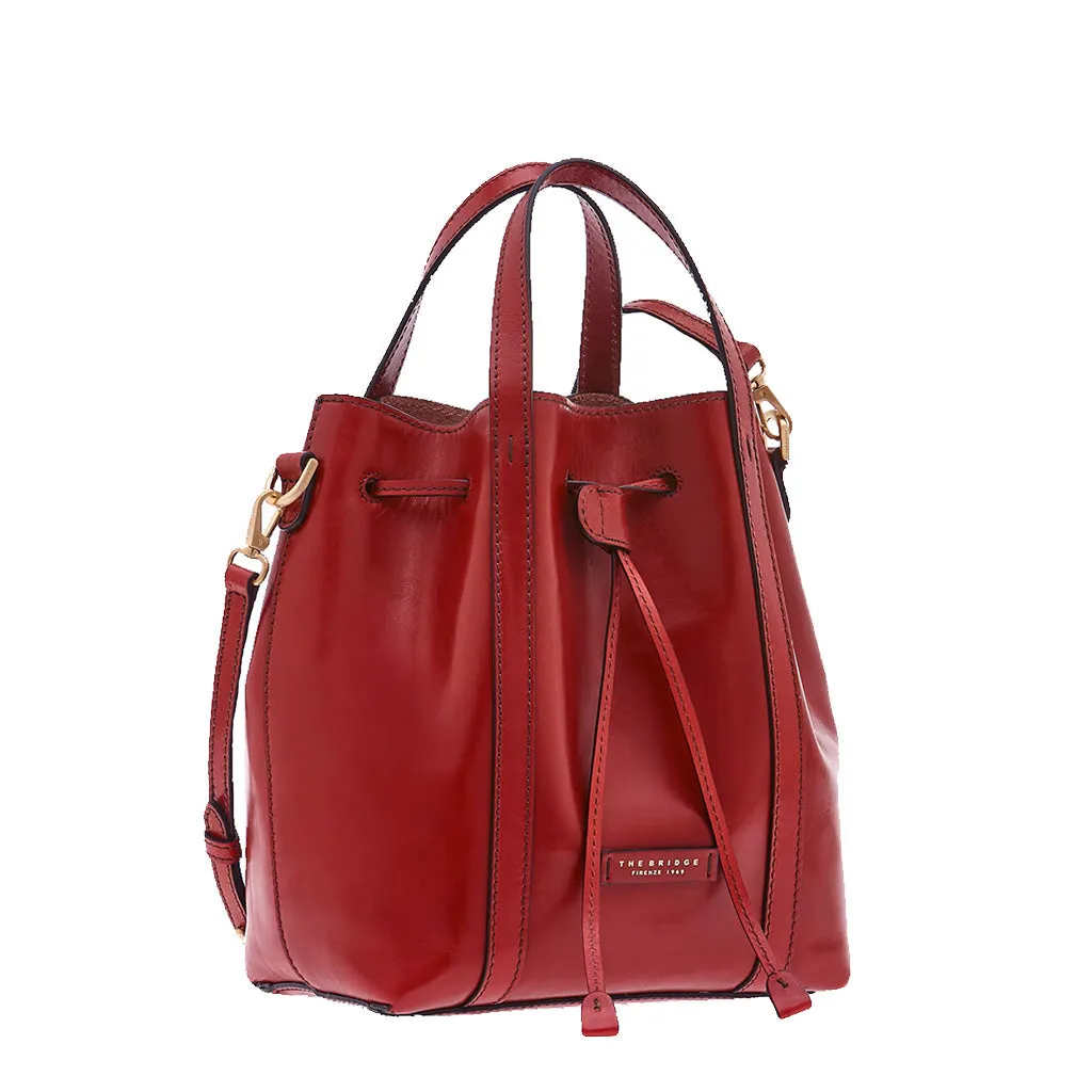 The Bridge Bucket Bag - Style: 04200001 - Red