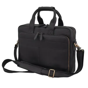 The Executive Leather Laptop Bag