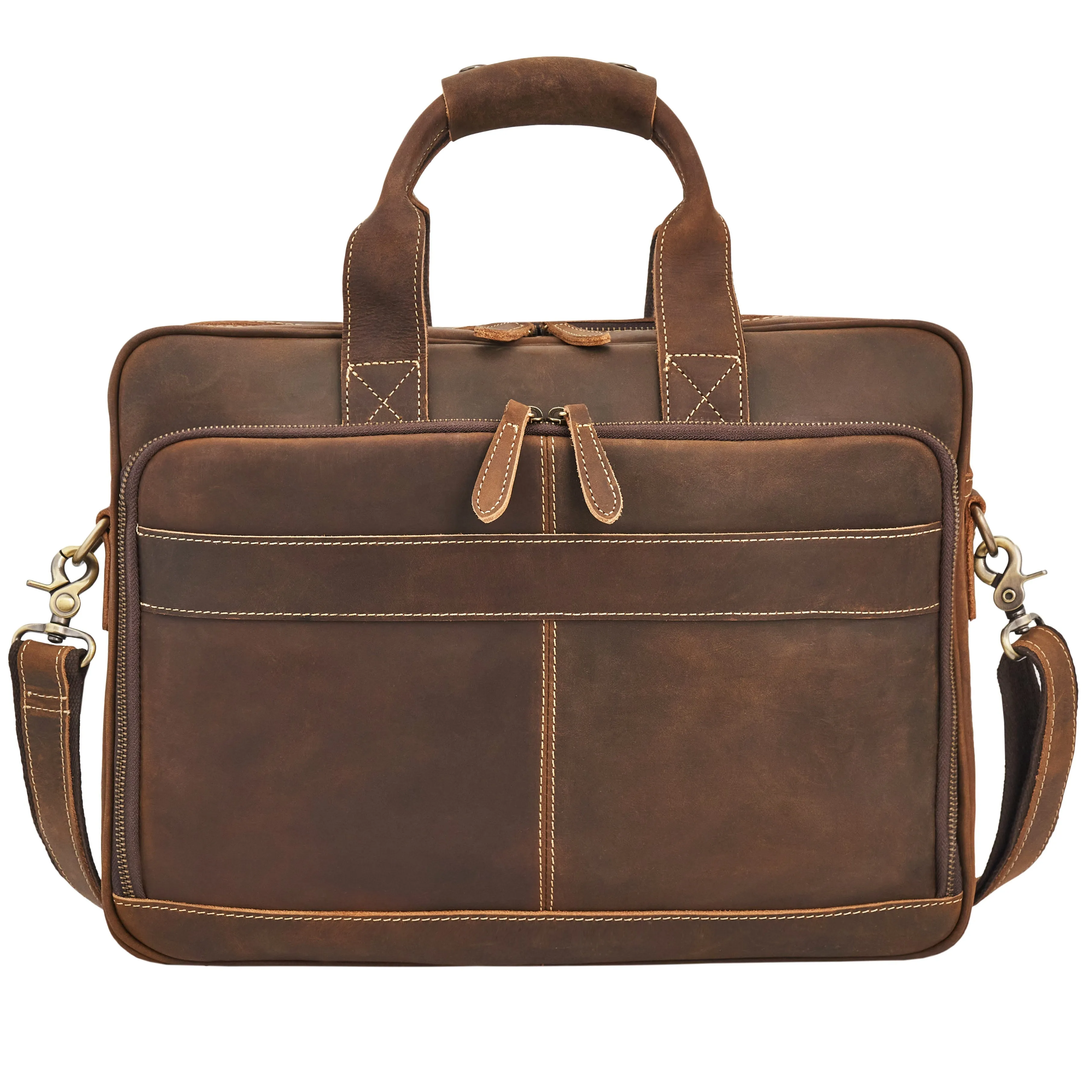 The Executive Leather Laptop Bag