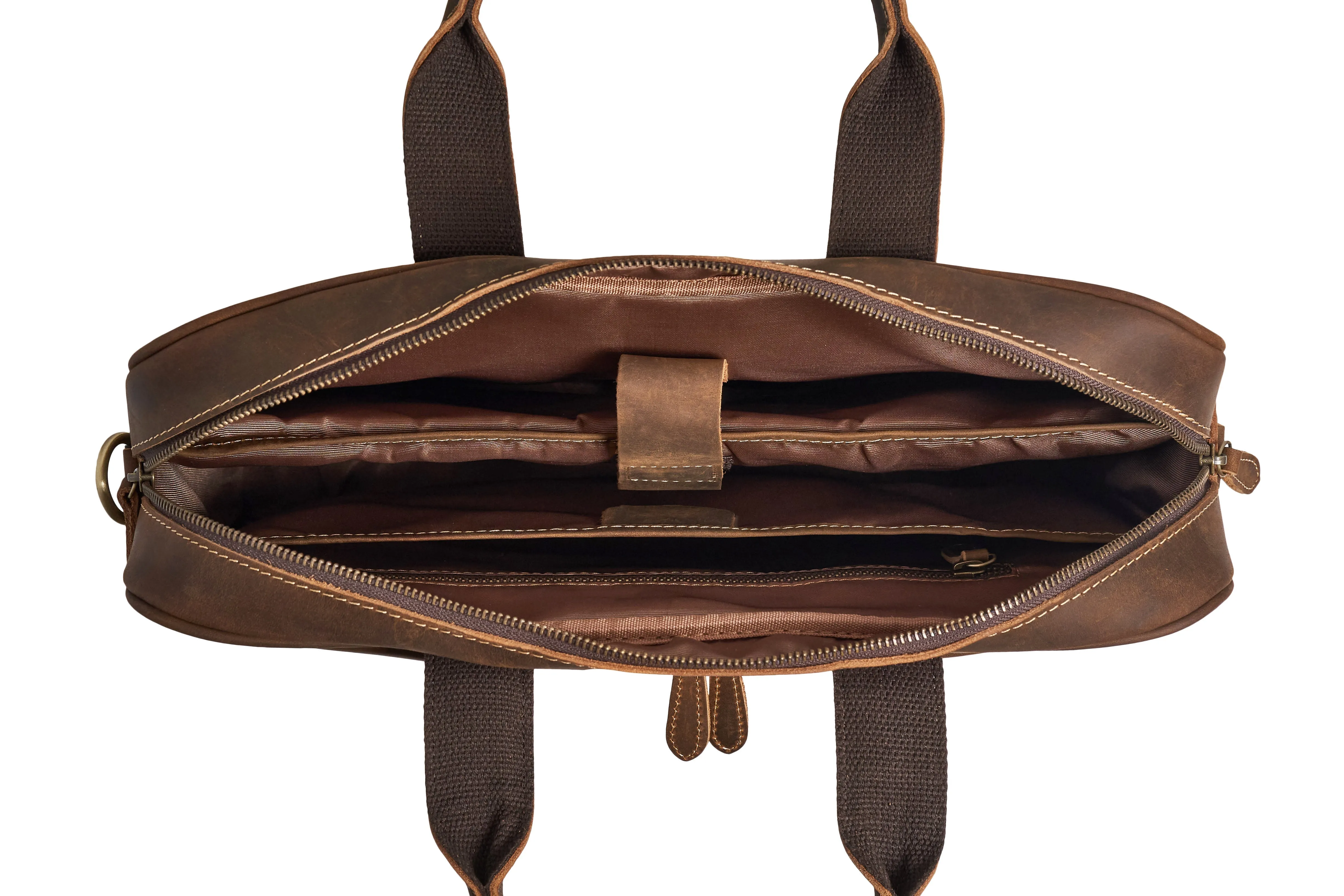 The Executive Leather Laptop Bag