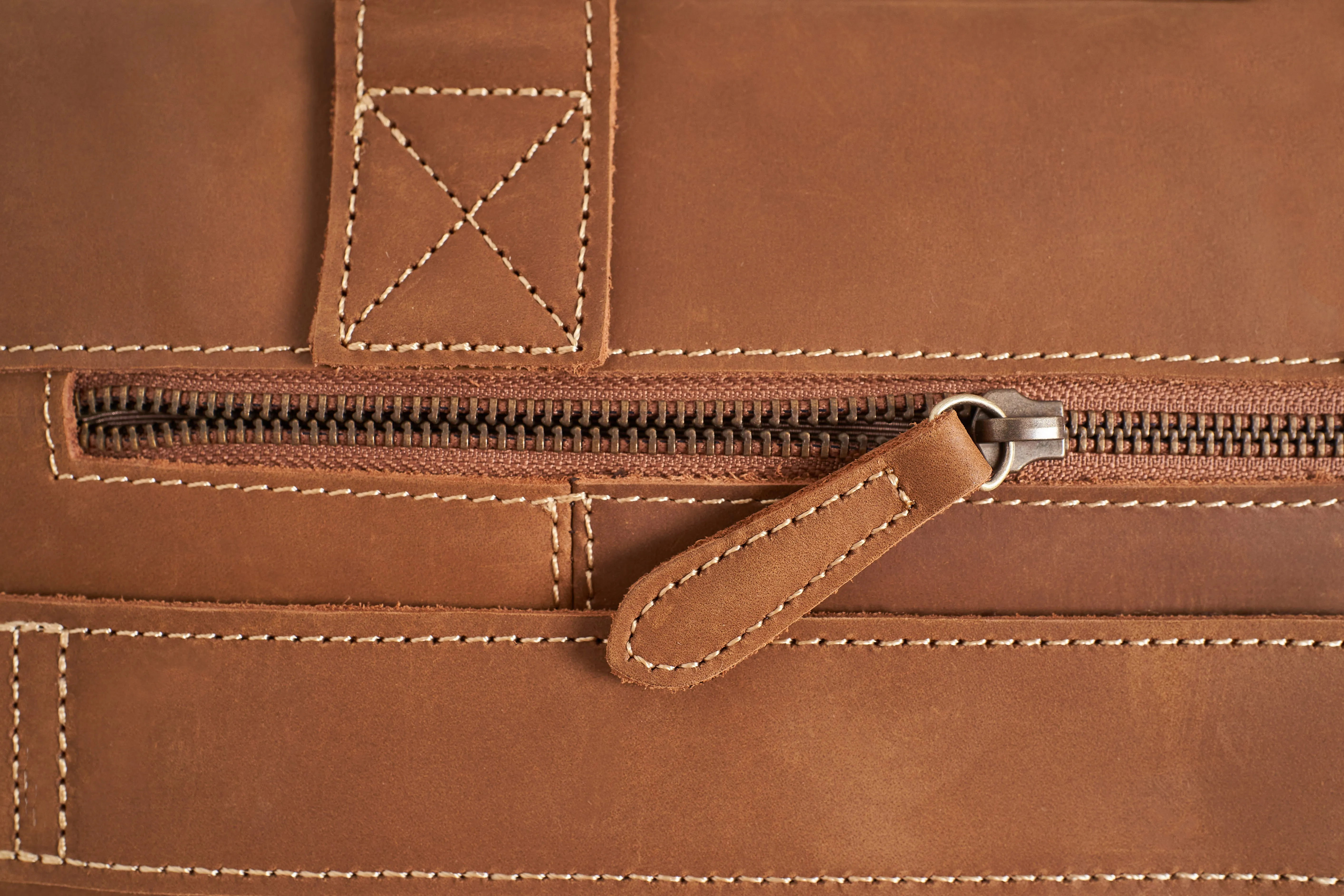 The Executive Leather Laptop Bag