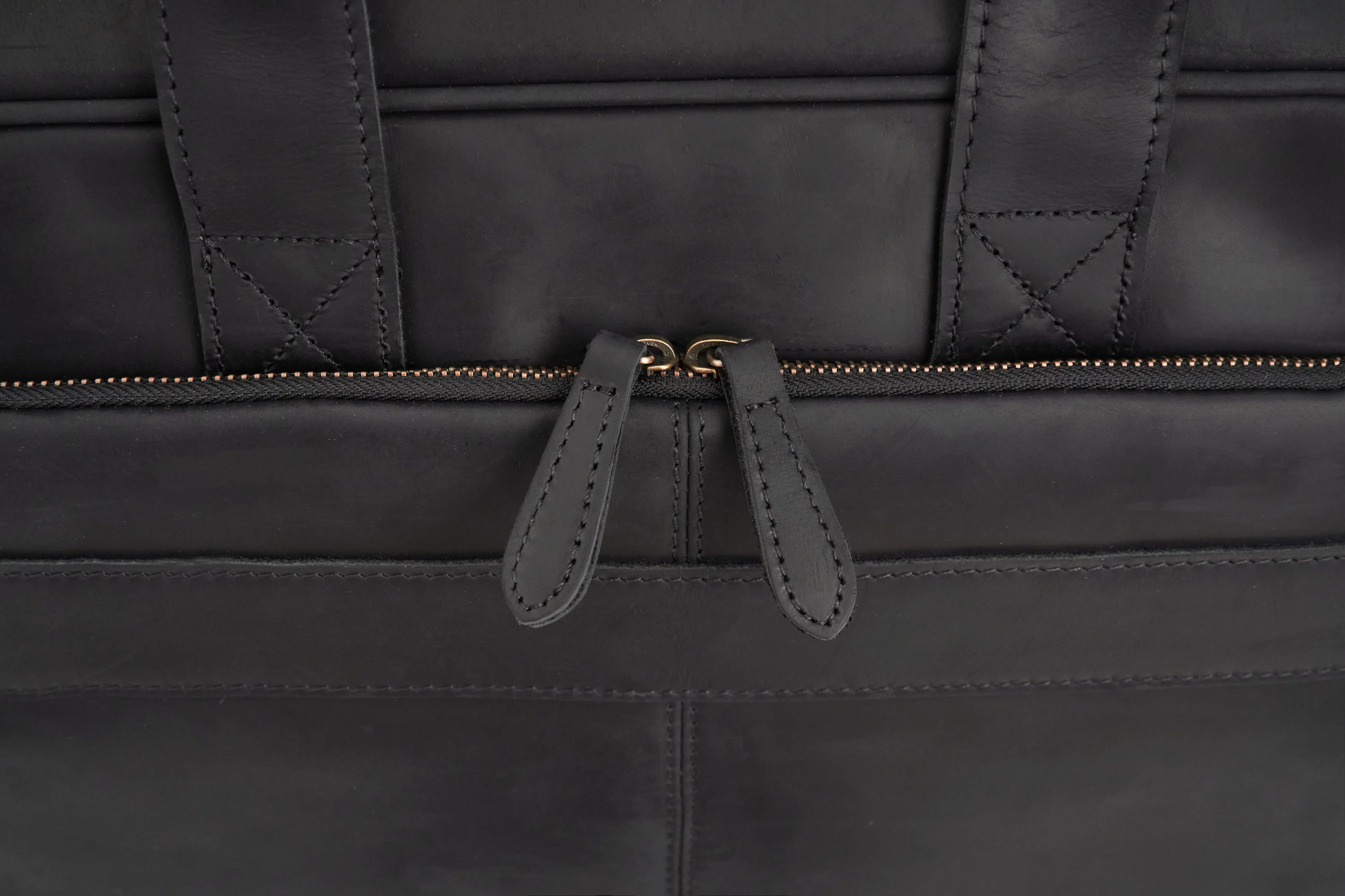 The Executive Leather Laptop Bag